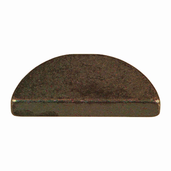 Midwest Fastener Woodruff Key, 5/32 x 7/8 in Key Size, 10 SAE Number, Steel Zinc, 12 PK 60928 - main